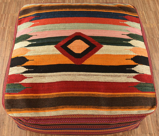 Bodenkissen Pouf  Sitzkissen 80 x 80 x 30 cm inkl. Füllung SKN - 28