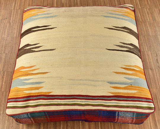 Bodenkissen Pouf  Sitzkissen 80 x 80 x 30 cm inkl. Füllung SKN - 21