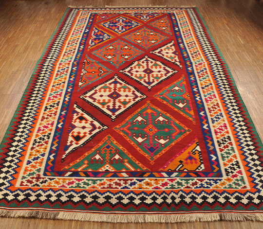  Teppich Kelim orientalisch 267 x 150 cm  KN 31