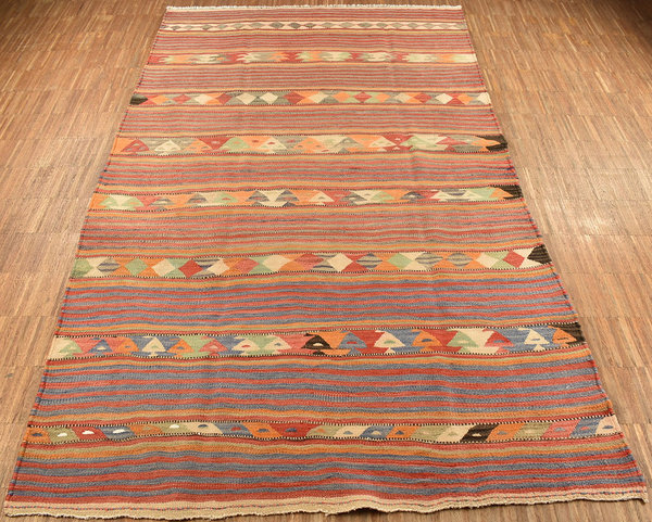 Vintage Kelim läufer  KL 02  - 230 cm x 130 cm  